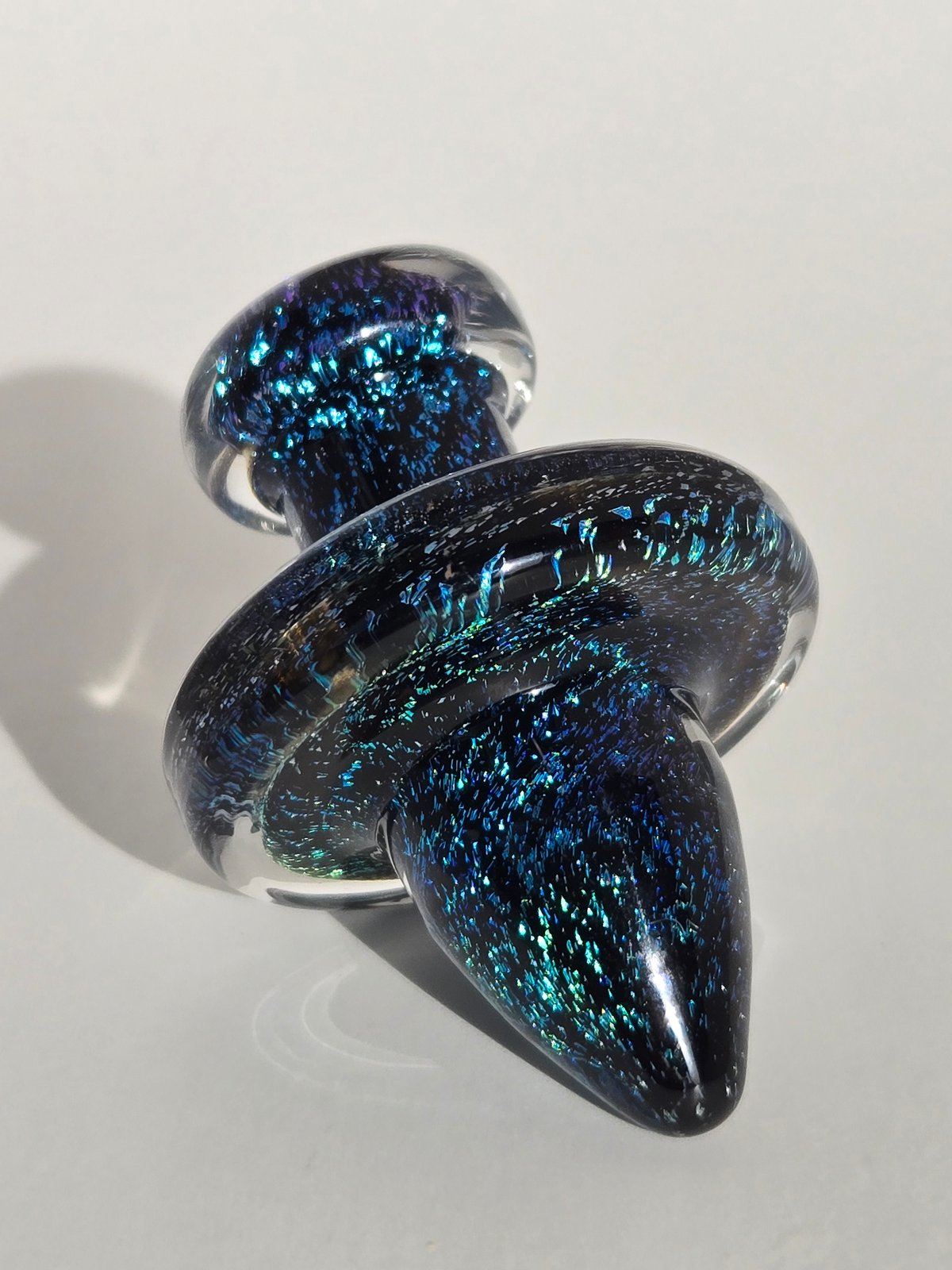20mm Victory Glassworks "Wizard Spark" Dichro Boro Apex Cap