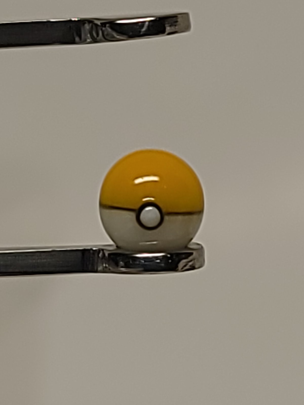 Yellow Pokeball by Joe Romatowski