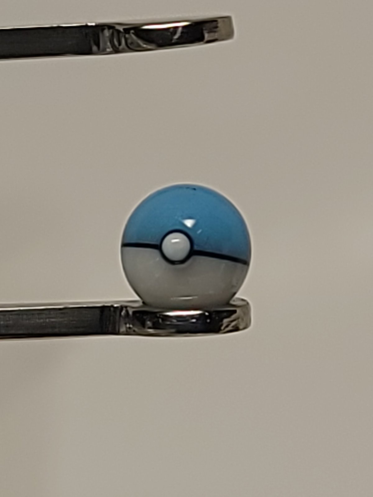 Blue Pokeball by Joe Romatowski