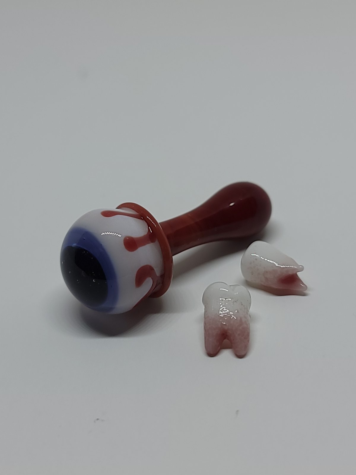 Eyeball Valve w/Bloody Teeth Terp Pearl Set & 10mm 90° Victory Glassworks Classic Slurper