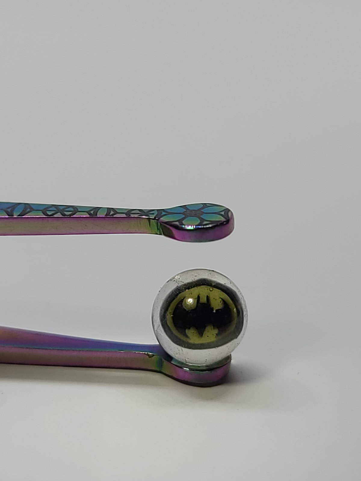 Awaken Design Rainbow Titanium Tongs