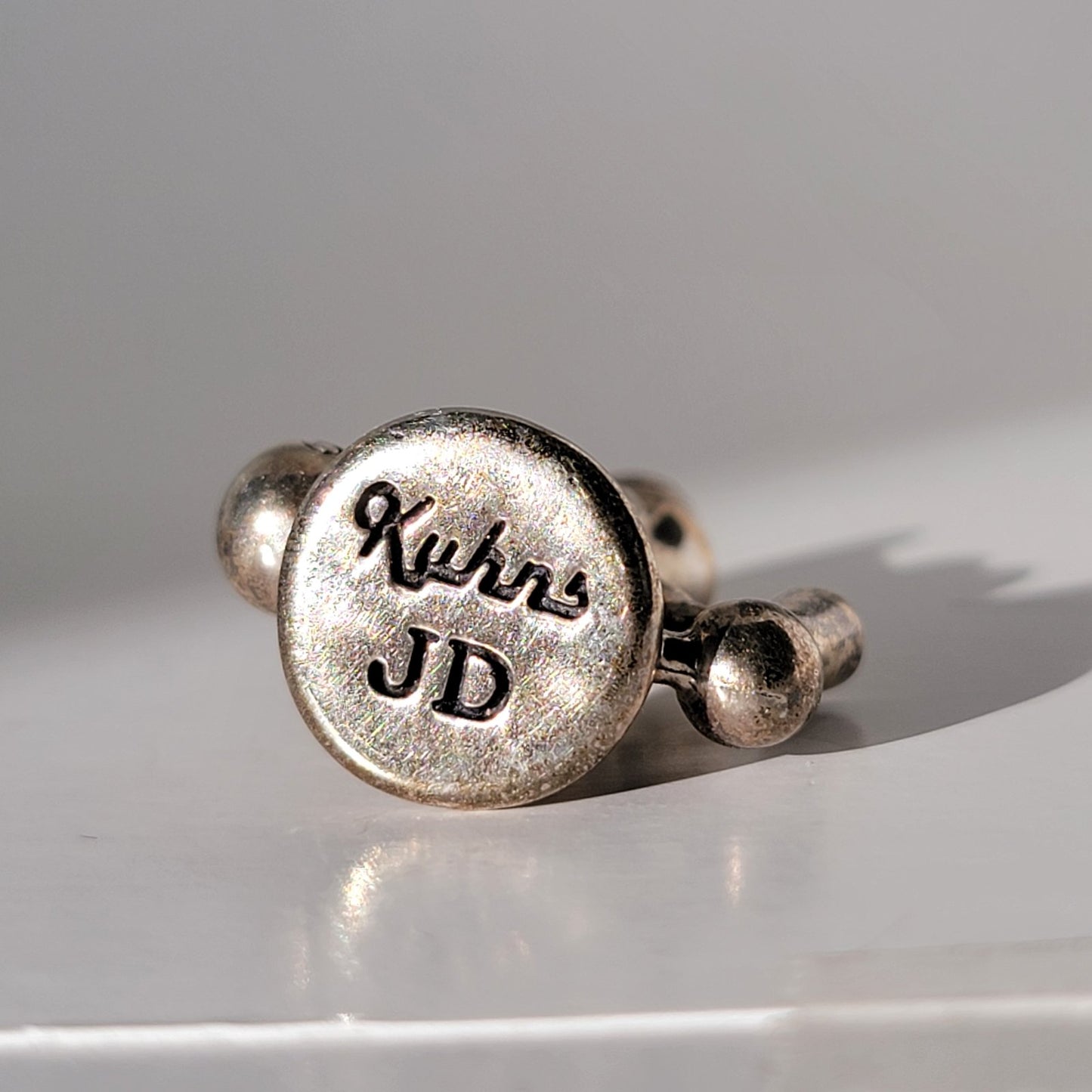Kuhns x JD Maplesden Solid Silver Wormhole Pendant