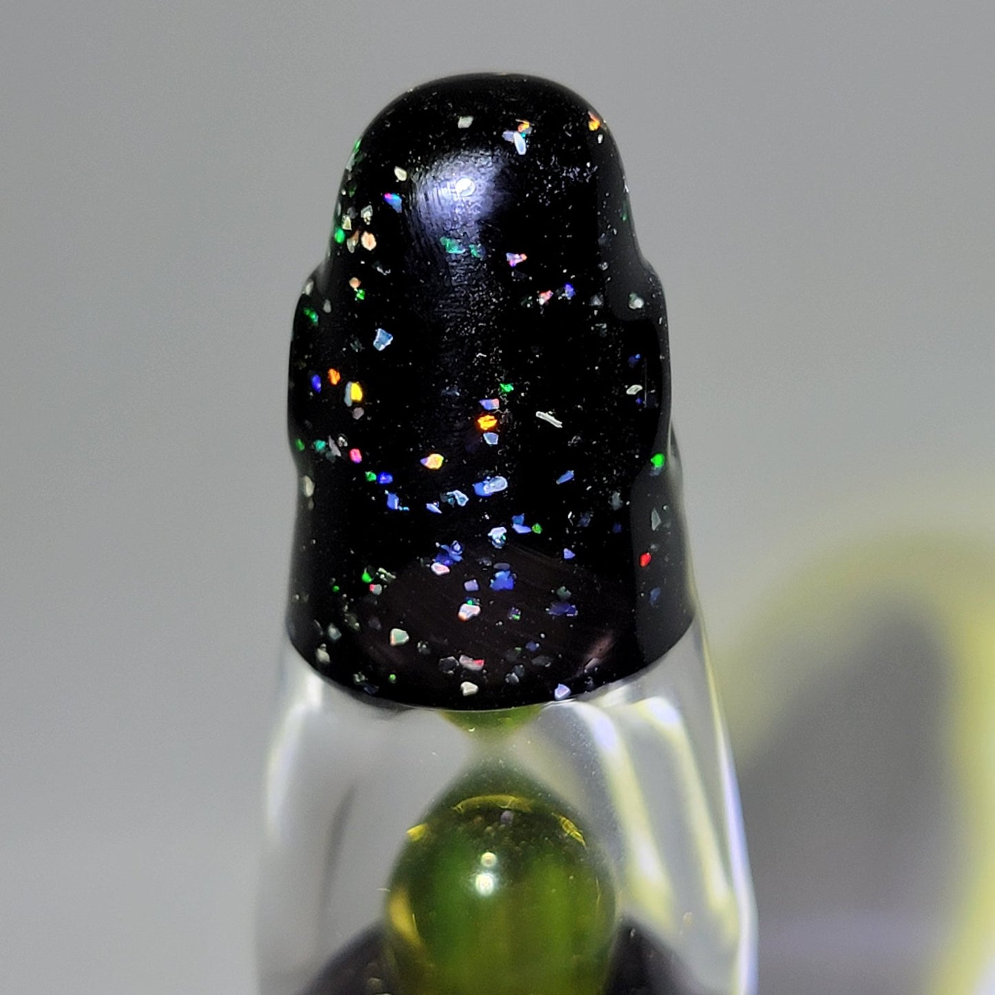 Chrushed Opal and Illuminatti Bluegrass Man Lava Lamp Pendant