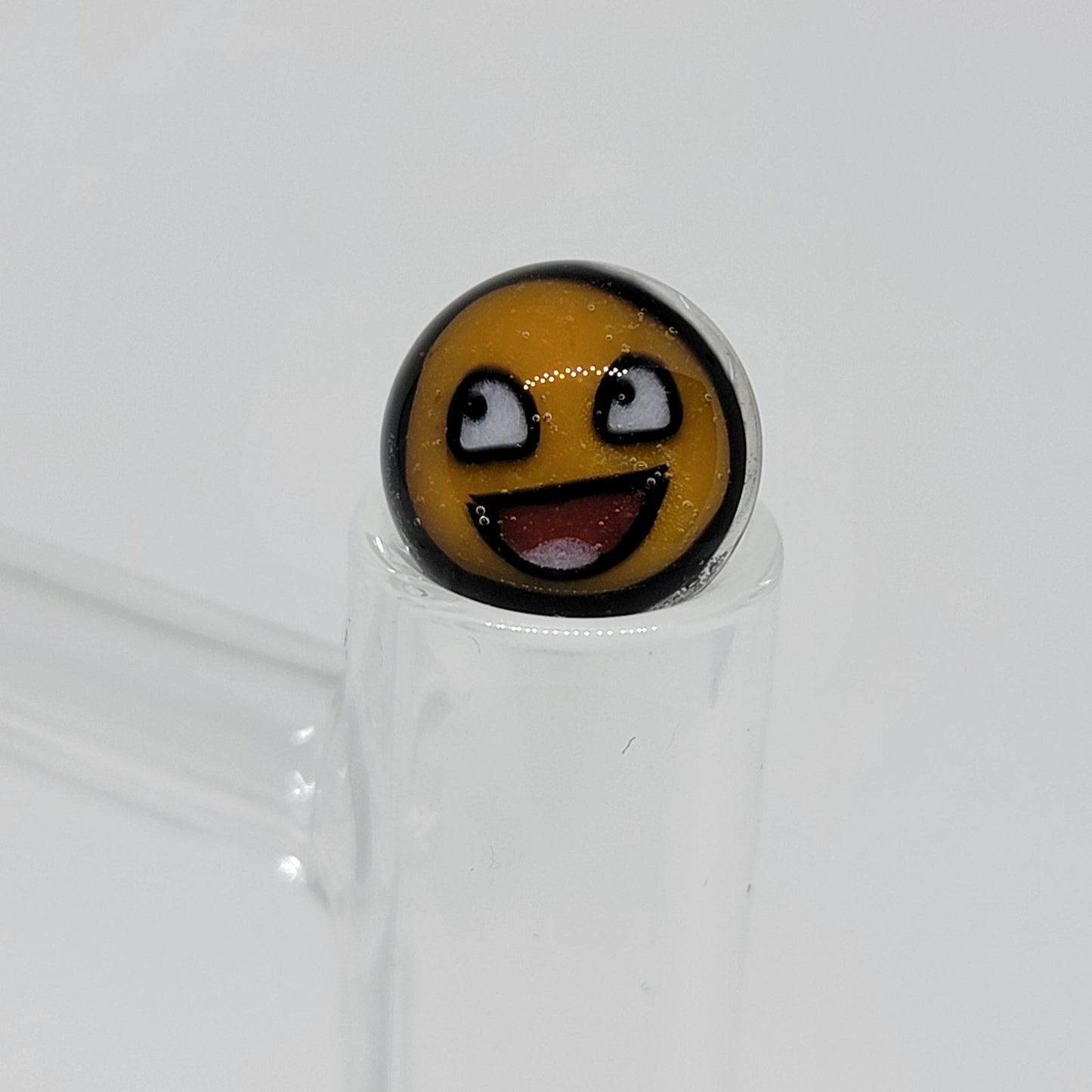Happy Emoji Control Tower Top Marble