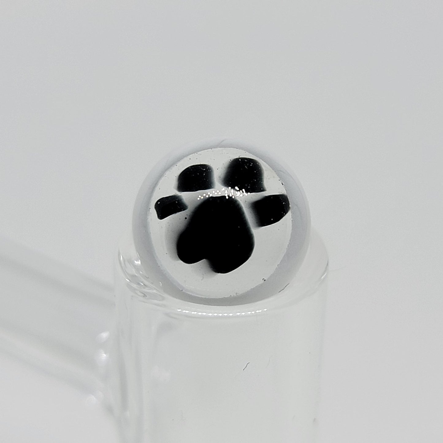 Paw Print Control Tower Top Marble