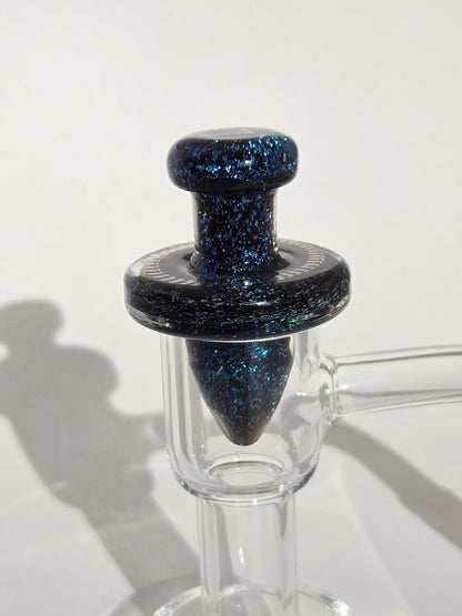 20mm Victory Glassworks  "Wizard Spark" Dichro Boro Apex Cap