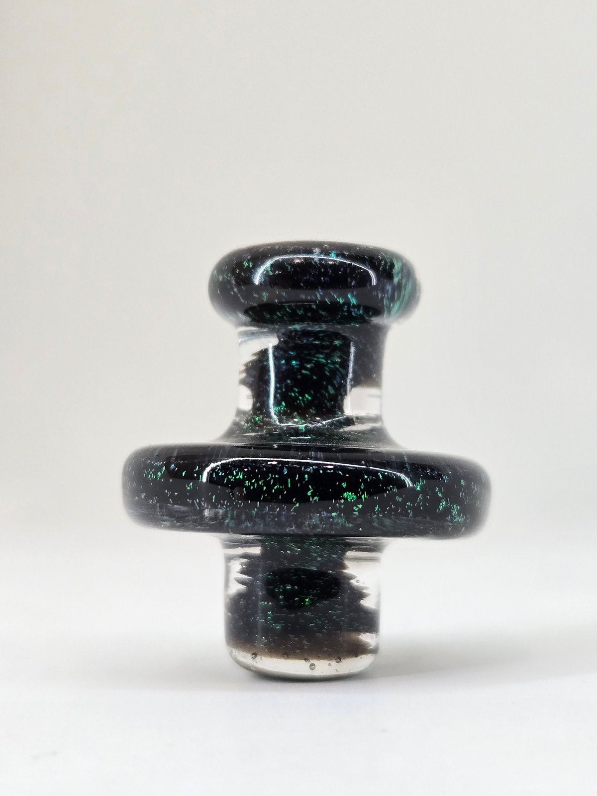 16mm Victory Glassworks "Storm Surge" Dichro Boro Apex Cap