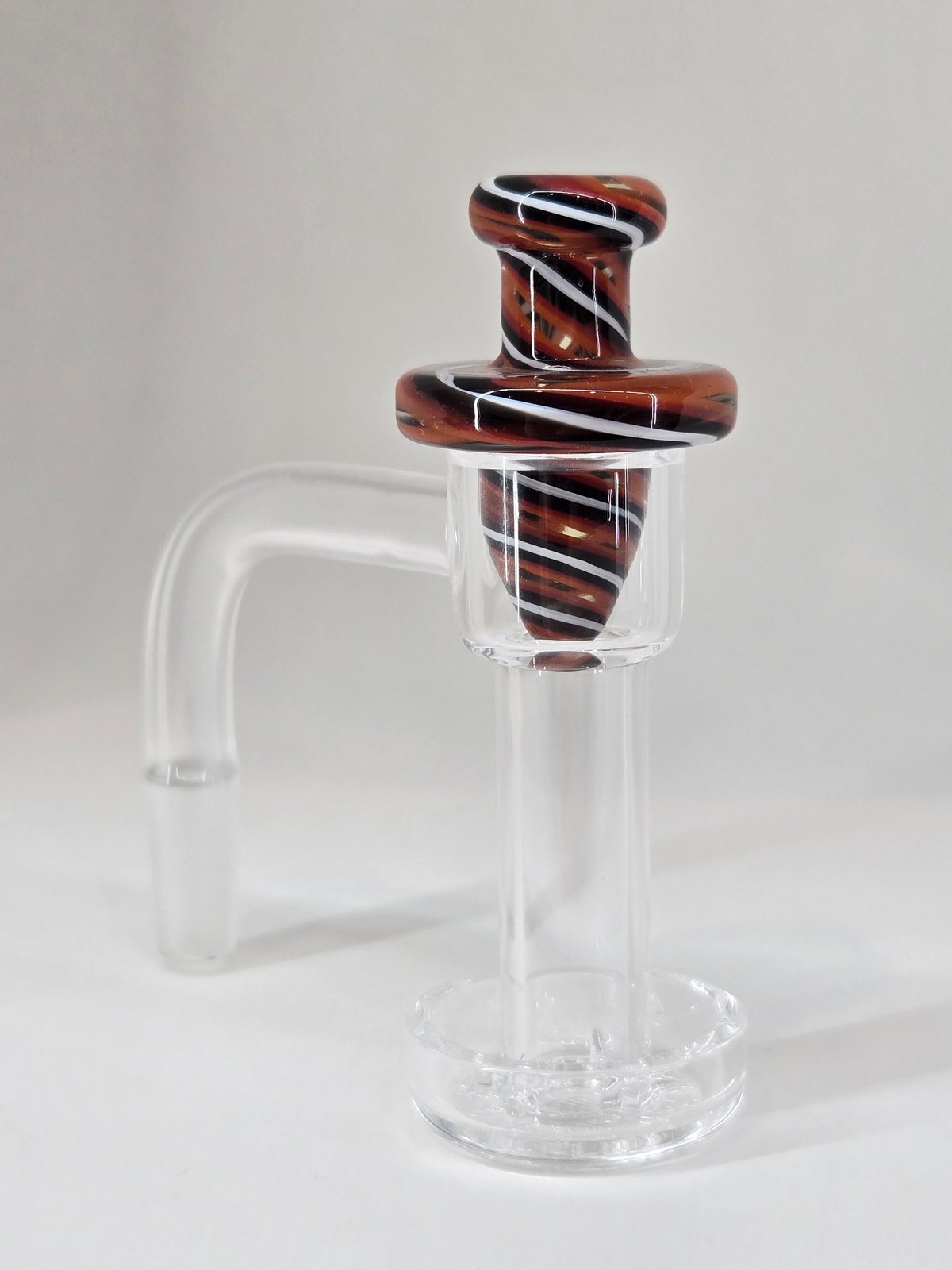 20mm Victory Glassworks "Clown Fish" Linework Boro Apex Cap