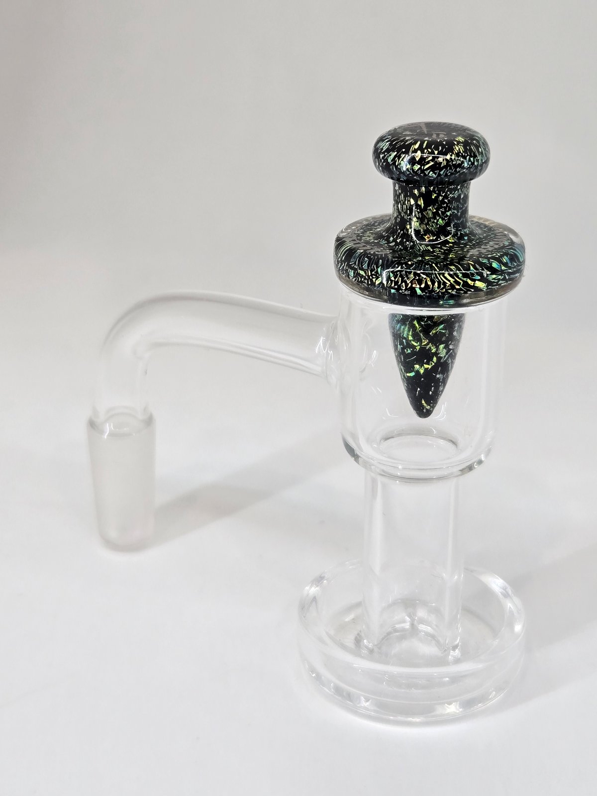 16mm Victory Glassworks "Moss Ember" Dichro Boro Apex Cap