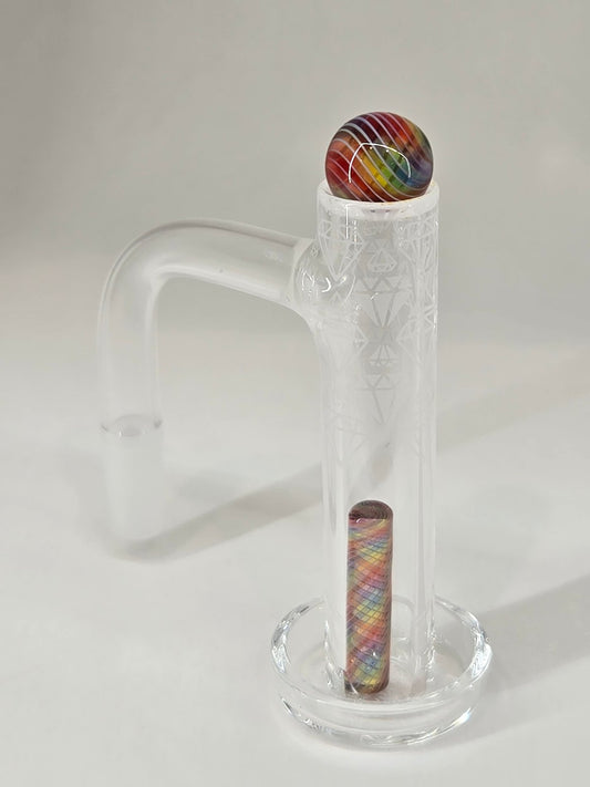 12mm Karma Glass Slurper Set