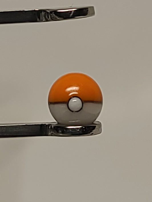 Orange Pokeball by Joe Romatowski