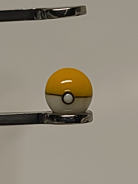 Yellow Pokeball by Joe Romatowski 