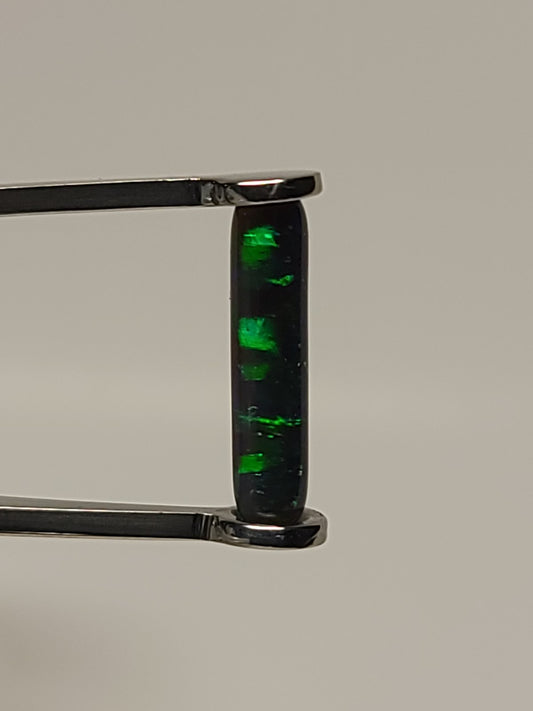 Black Green Opal Pillar