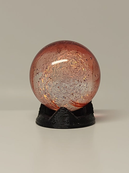 Red Dicro Marble #2 by Mr. Gray