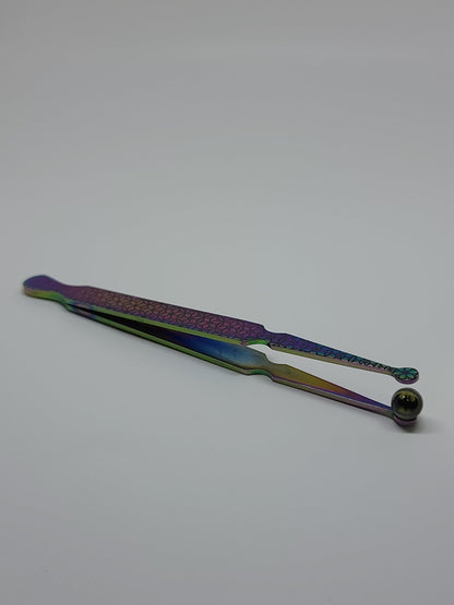 Awaken Design Rainbow Titanium Tongs