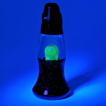 Chrushed Opal and Illuminatti Bluegrass Man Lava Lamp Pendant 