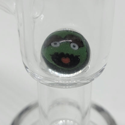 Oscar the Grouch Control Tower Top Marble 