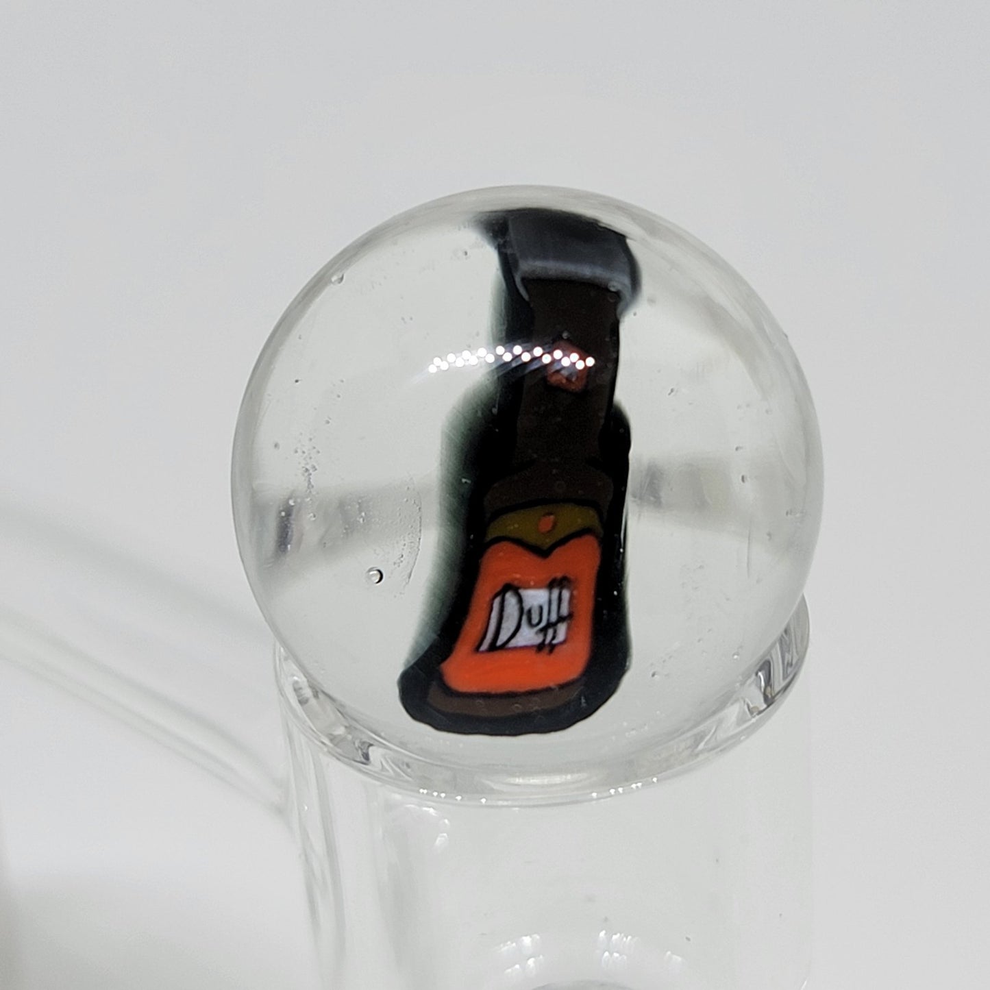 Duff Beer Bottle Slurper Top Marble