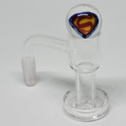 Superman Slurper Top Marble