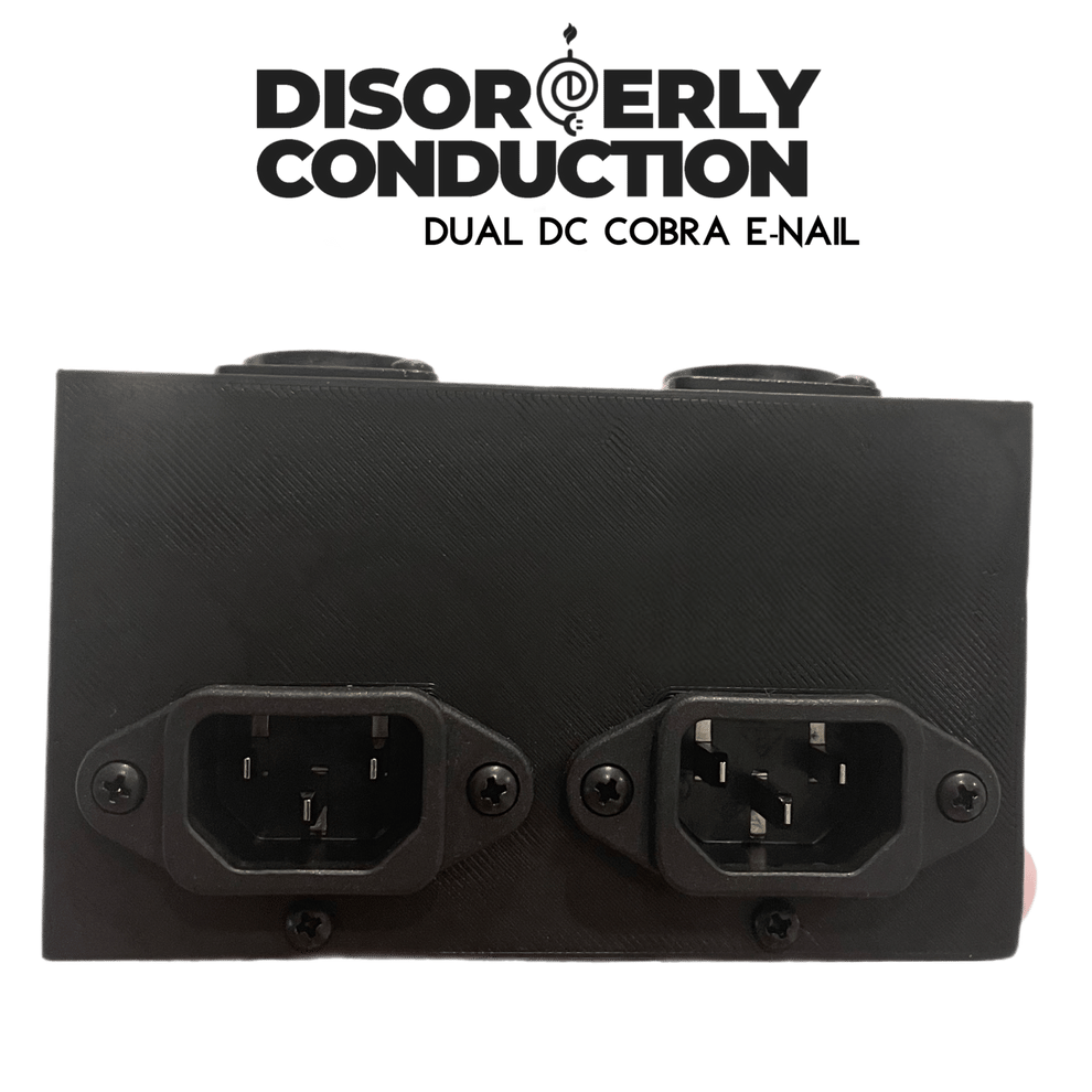 Disorderly Conduction Cobra 3-D Printed Dual E-Nail