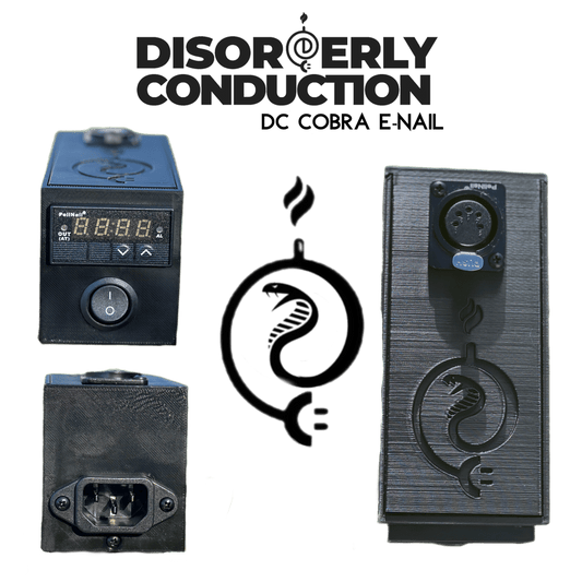 Disorderly Conduction Cobra 3-D Printed E-Nail